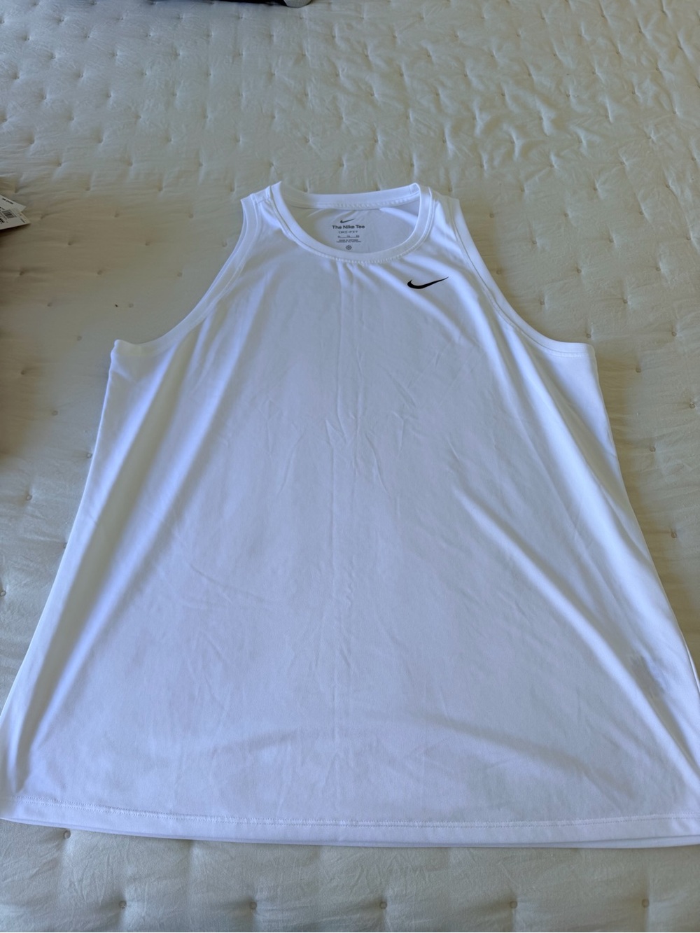 Nike Women’s White Athletic Tank Top
